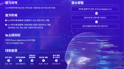 [한국언론진흥재단] 2022 뉴스빅데이터 해커톤 참가 모집 공고
